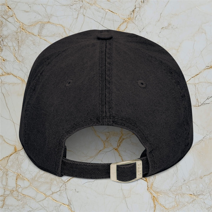 GOLD: Premium Embroidered Dark Denim Cap